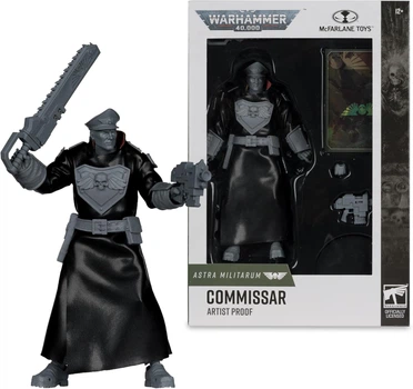 Фигурка Вархаммер 40000 Комиссар Астра Милитарум 18 см Warhammer Commissar Astra Militarum McFarlane 10902