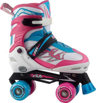 Роликові ковзани Fila розсувні Joy G M38 White/Pink/Lightblu (8026473389734)