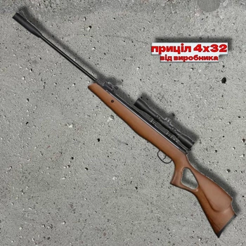 Пневматична гвинтівка Beeman Hound з прицілом 4х32 (1210-1)
