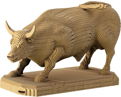 Картонний конструктор Cartonic 3D Puzzle Bull 288 елементів (CARTBULL)