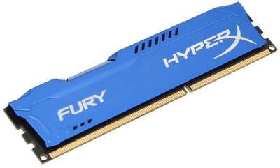 Оперативна пам'ять HyperX DDR3-1866 8192MB PC3-14900 FURY Blue (HX318C10F/8)