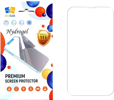 Захисна плівка Drobak Hydrogel для Apple iPhone 17 Black (333335)