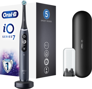 Elektryczna szczoteczka do zębów Oral-B iO Series 7 Czarna