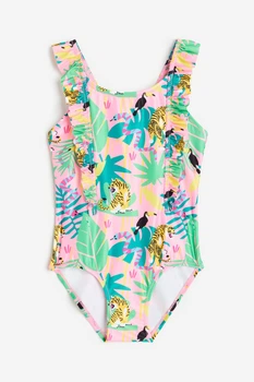 Купальник H&M 92см розово зеленый 25061147275