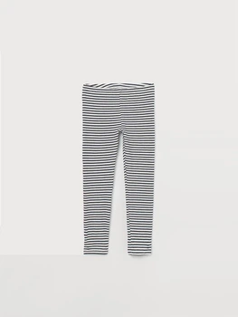 Легінси H&M 104см біло-синій смужка 2506750528