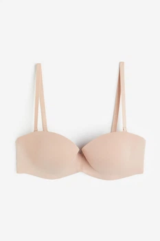 Бюстгальтер H&M 80A бежевый 2606943764