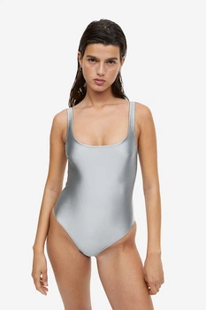 Купальник H&M 42 серебристый 2606886697