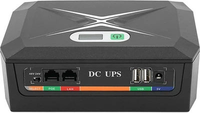 ИБП для роутера Greenwave DCP-45W-17 PON/POE (24-48V) 5V/9V/12V 17600mAh Black (YT40240)