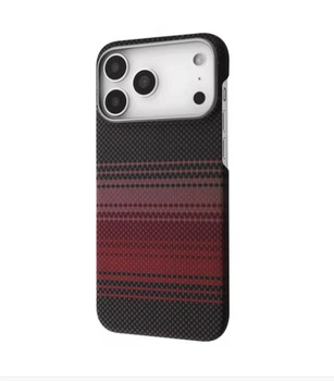 Чехол Карбоновый Proove Carbon Slim with Magnetic Ring iPhone 17 Pro Max Brown