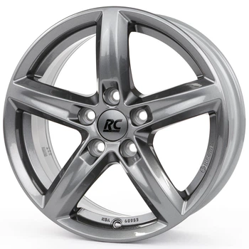 RC Design RC24 R16 W6.5 PCD5x112 ET46 DIA57.1 Titanium Metallic