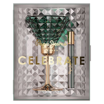 Zestaw damski Woda perfumowana damska Pepe Jeans Celebrate For Her 80 ml + Miniatura 10 ml (8436611101355)