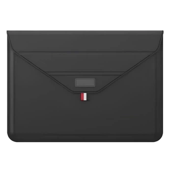 Чохол - конверт xVibe Leather PU sleeve stand для MacBook ноутбука планшета 13"-14.2" Black