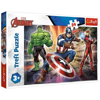 Пазл Trefl Maxi The Avengers В мире Мстителей 24 элемента [134430]