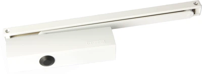 Дверний доводчик GEZE TS 3000 V BC з ковзаючою шиною Білий (TS3000 109328+015695)