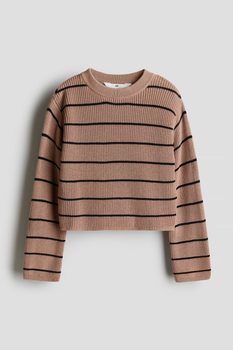 Светр H&M пд11498 коричневий 170