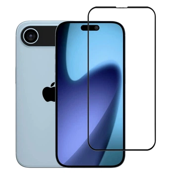 Защитное стекло LUX для Apple iPhone 17 Air полная проклейка черный