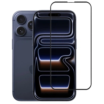 Защитное стекло LUX для Apple iPhone 17 Pro полная проклейка черный