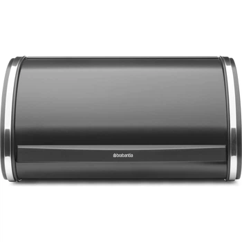 Хлебница Brabantia Roll Top Bread Bin Medium 17.3 х 26.5 х 31.6 см черный (236686)