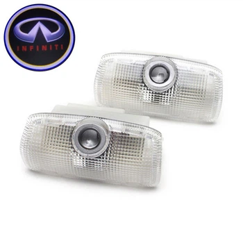 Штатная Led подсветка двери с логотипом Infiniti FX, EX, QX