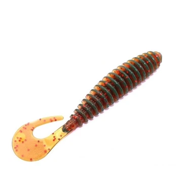 Силіконова приманка Perch'ik Worm Tail 4" (4шт) col.77