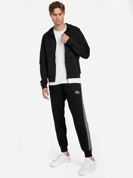 Спортивний костюм чоловічий утеплений Guess 447556473 XL Чорний (1159844172)
