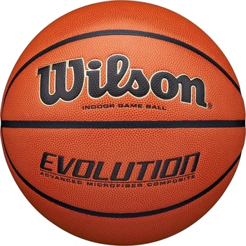 Баскетбольний м'яч Wilson EVOLUTION помаранчевий Розмір 7 WTB0516