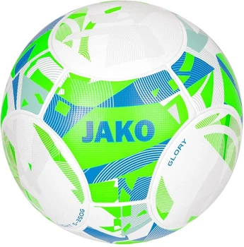 Футбольный мяч облегченный Jako GLORY бело-зелено-синий Размер 5 2349-664