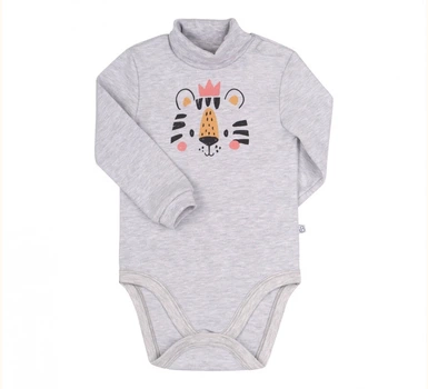 Боди для девочки Bembi БД 107 р.80 (74-80 см) серый