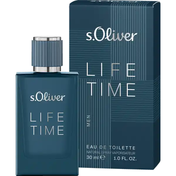 Туалетна вода для чоловіків s.Oliver Life Time 30 мл (4011700895007)