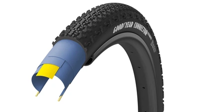 Покришка 700x40 (40-622) GoodYear CONNECTOR tubeless complete, folding, black, 120tpi