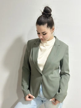 Піджак H&M 270568601_darkgreen 42 Темно-зелений