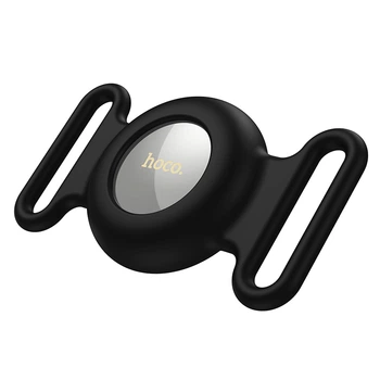 Поисковый трекер брелок Hoco E91C Tiger intelligent positioning anti-lost device(pet collar type) (for iOS) Black