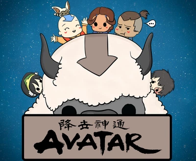 Килимок Для Мишки Avatar La Leyenda De Aang Розмір: 380x490