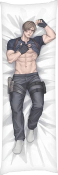 Подушка дакімакура Leon Scott Kennedy Розмір: 30х75 cm