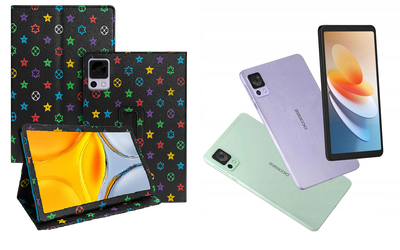 Чехол-подставка CRAYTON для DOOGEE T20 Mini, T20 Mini Pro – стиль, защита и ручная сборка, цвет Л черный