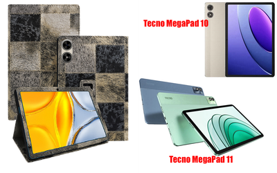 Чехол-подставка CRAYTON для Tecno MegaPad 10, MegaPad 11 – стиль, защита и ручная сборка, цвет Мех