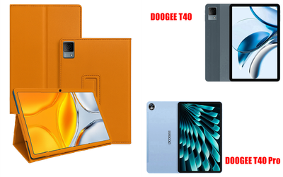 Чехол-подставка CRAYTON для DOOGEE T40, DOOGEE T40 Pro – стиль, защита и ручная сборка, цвет Оранжевый