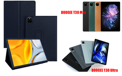 Чехол-подставка CRAYTON для DOOGEE T30 Max, T30 Ultra – стиль, защита и ручная сборка, цвет Синий тм