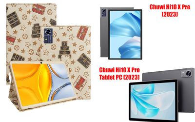 Чехол-подставка CRAYTON для Chuwi Hi10 X Pro, Hi10 X Pro Tablet PC – стиль, защита и ручная сборка, цвет Л белый
