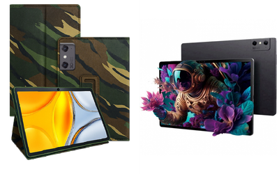 Чехол-подставка CRAYTON для ZTE Nubia Pad 3D – стиль, защита и ручная сборка, цвет Сахара