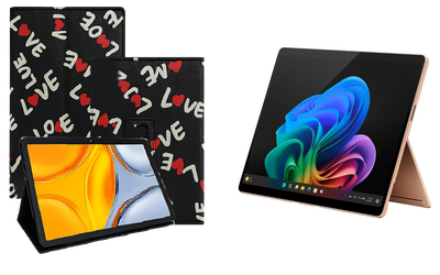 Чехол-подставка CRAYTON для Microsoft Surface Pro 10, Pro 11, Pro 11 X Elite – стиль, защита и ручная сборка, цвет Лав