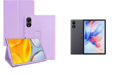 Чохол-підставка CRAYTON для Blackview OSCAL Pad 80 – стиль, захист і ручна збірка, колір Фіолетовий