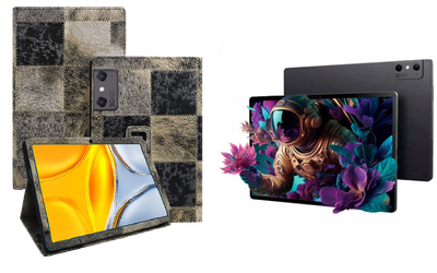 Чехол-подставка CRAYTON для ZTE Nubia Pad 3D – стиль, защита и ручная сборка, цвет Мех