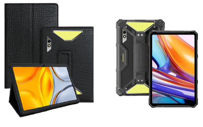 Чехол-подставка CRAYTON для Ulefone Armor Pad 3 Pro – стиль, защита и ручная сборка, цвет Крокодил