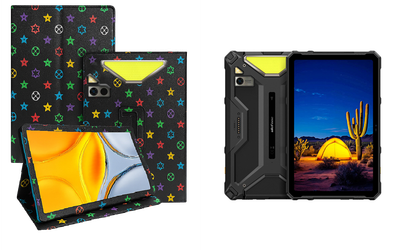 Чехол-подставка CRAYTON для Ulefone Armor Pad 4 Ultra – стиль, защита и ручная сборка, цвет Л черный