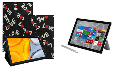 Чехол-подставка CRAYTON для Microsoft Surface Pro 2, Pro 3, Pro 4 – стиль, защита и ручная сборка, цвет Лав