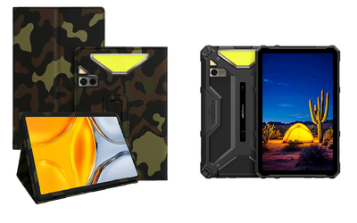 Чехол-подставка CRAYTON для Ulefone Armor Pad 4 Ultra – стиль, защита и ручная сборка, цвет Хаки тм