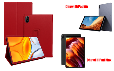 Чохол-підставка CRAYTON для Chuwi HiPad Air, HiPad Max – стиль, захист і ручна збірка, колір Червоний