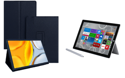 Чехол-подставка CRAYTON для Microsoft Surface Pro 2, Pro 3, Pro 4 – стиль, защита и ручная сборка, цвет Синий тм