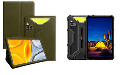 Чехол-подставка CRAYTON для Ulefone Armor Pad 4 Ultra – стиль, защита и ручная сборка, цвет Оливковый